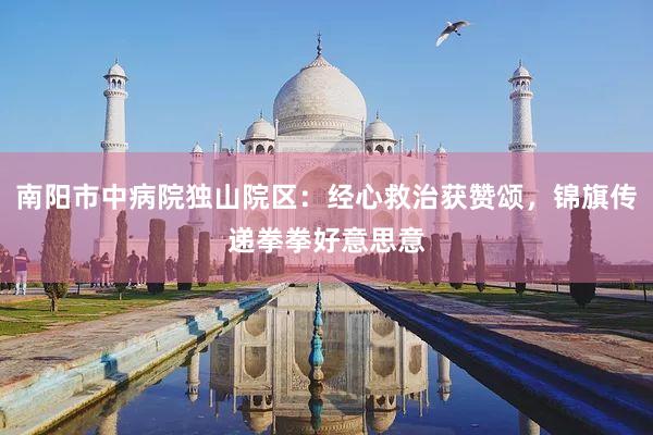 南阳市中病院独山院区：经心救治获赞颂，锦旗传递拳拳好意思意